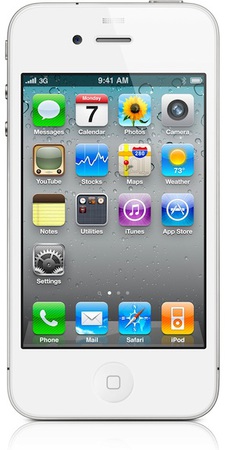 Смартфон APPLE iPhone 4 8GB White - Грязи