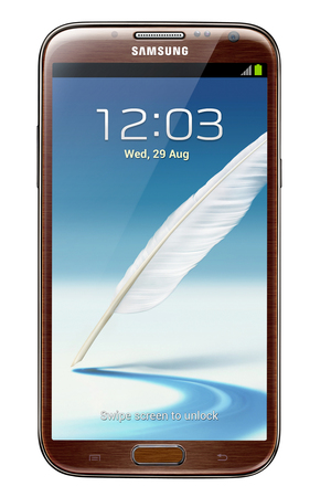 Смартфон Samsung Galaxy Note 2 GT-N7100 Amber Brown - Грязи