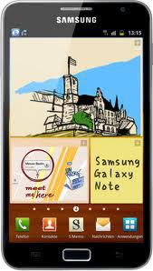 Смартфон Samsung Galaxy Note GT-N7000 Blue - Грязи