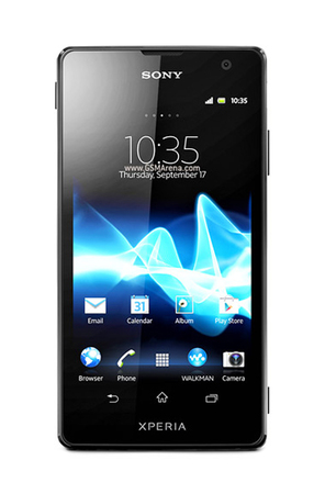 Смартфон Sony Xperia TX Black - Грязи